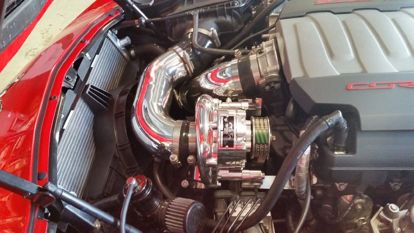 A&A Corvette C7 LT1 Supercharger