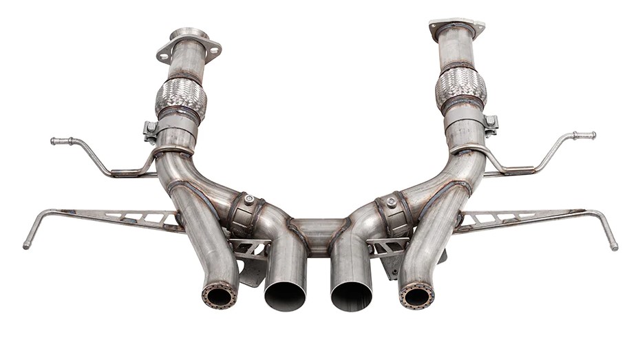 CORSA  2023 Corvette C8 Z06 Track Series 3in Valved Cat-Back Exhaust  (Re-Uses Stock tips)