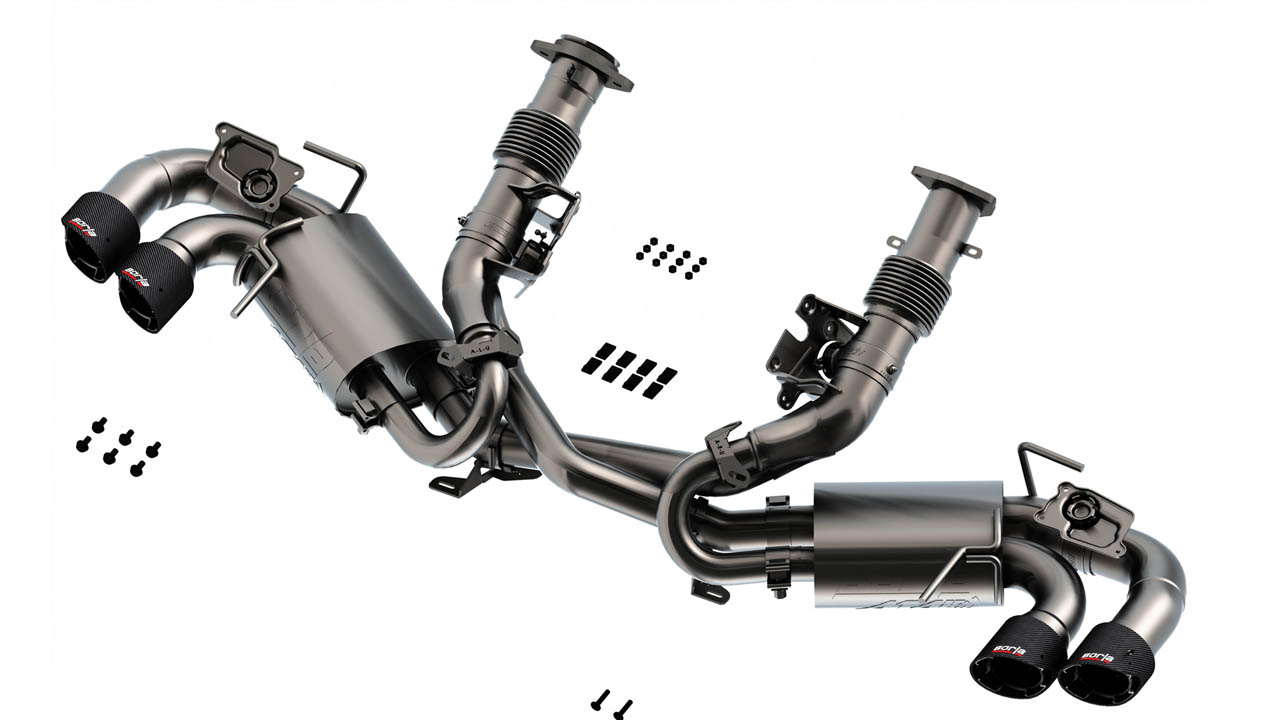 BORLA 2020-2024 Chevrolet Corvette Stingray Cat-Back Exhaust System ATAK