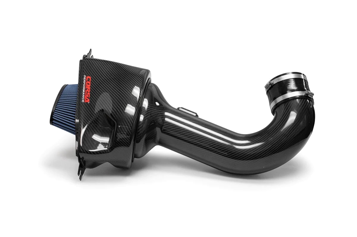 Corsa  C7 Corvette Z06 BLACK / CARBON FIBER AIR INTAKE OILED